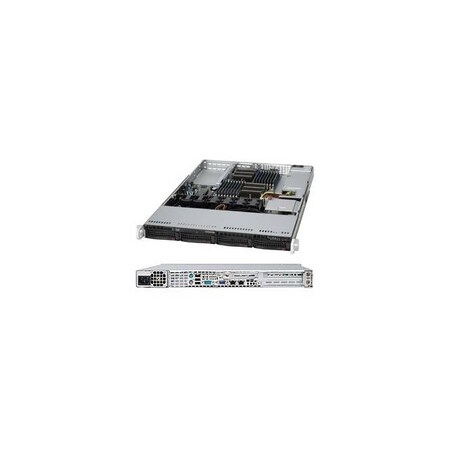 Supermicro A+ Server Dual Socket G34 560W 1U RackmountServer BareboneSyst (Blk) AS-1022G-NTF